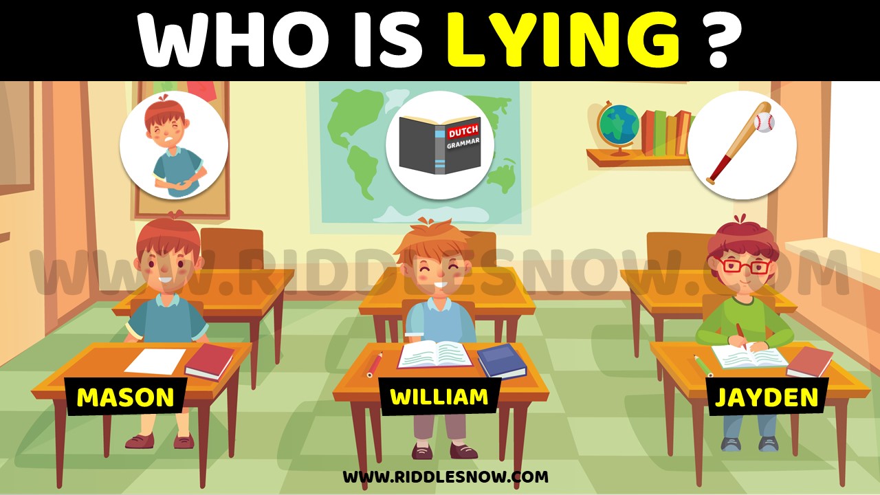 WHO IS LYING www.riddlesnow.com
