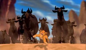 Lion King stampede Riddles Now