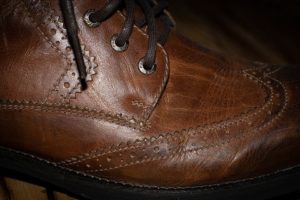 The shoe string was invented in England in 1790. Until then shoes were fastened with buckles inventor Riddles Now