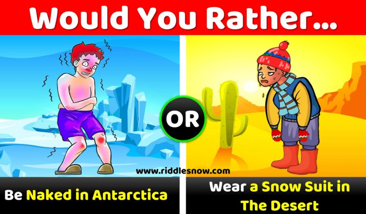 Would You Rather - Hardest Choices Ever! 