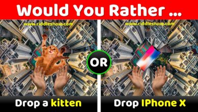 Would you rather game Riddlesnow.com