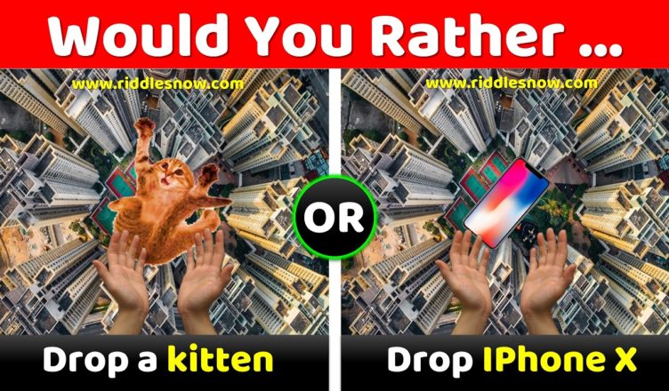 Would you rather game Riddlesnow.com