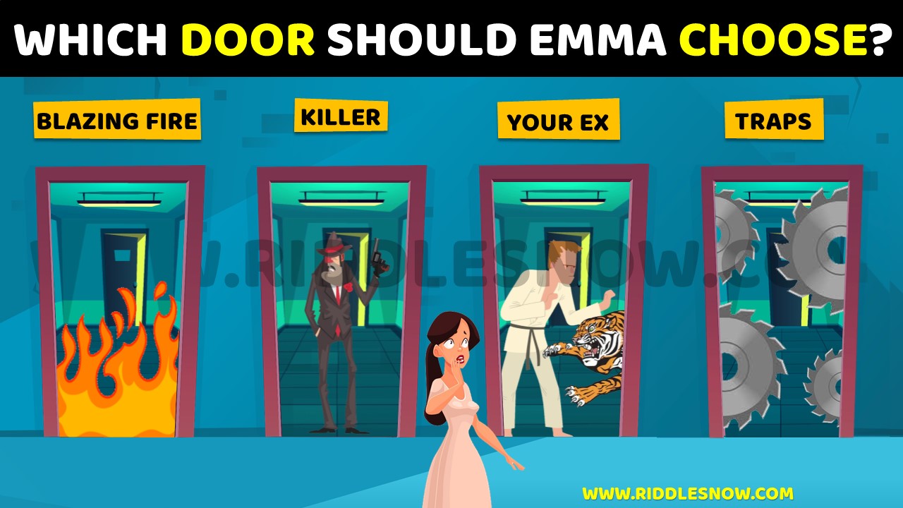 Which door should Emma choose riddlesnow.com