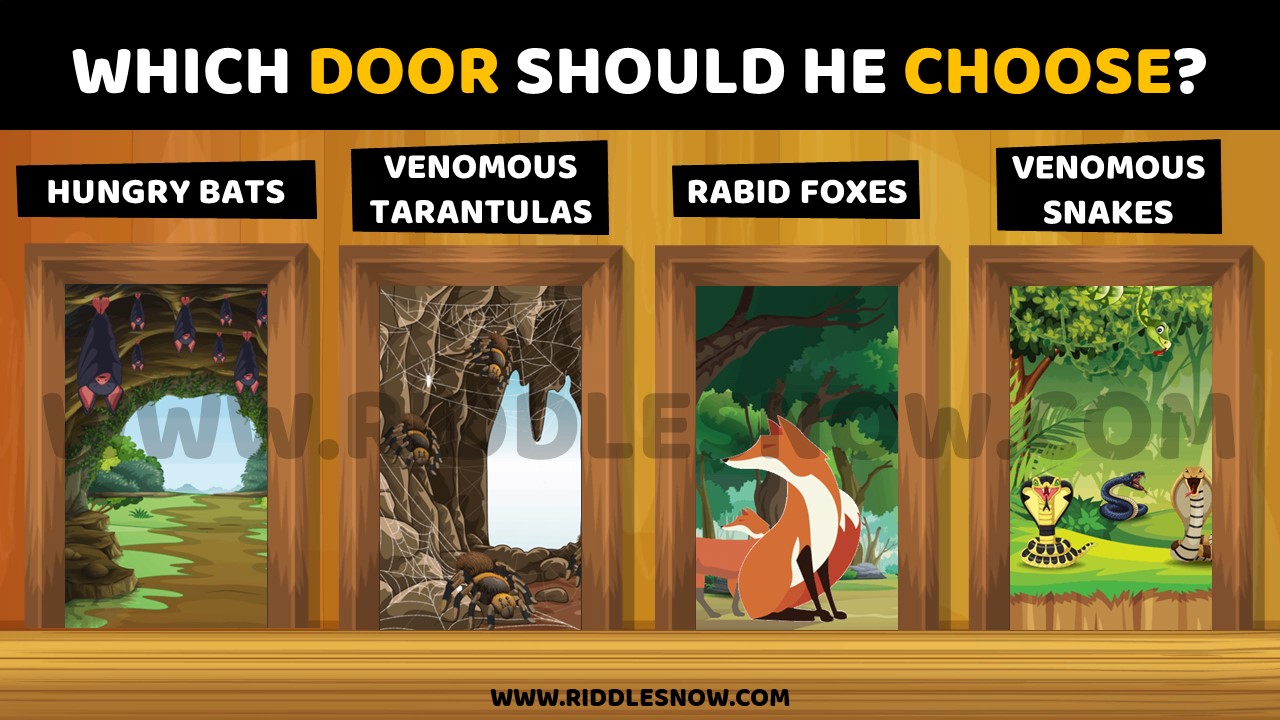 Which door should you choose riddlesnow.com