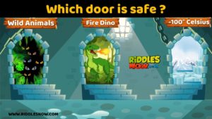 which door is safe RIDDLESNOW.COM