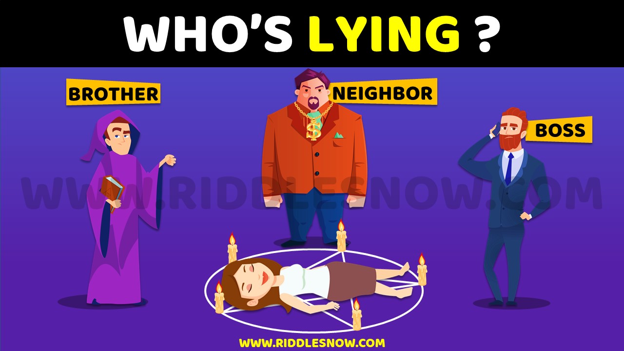 WHO IS LYING