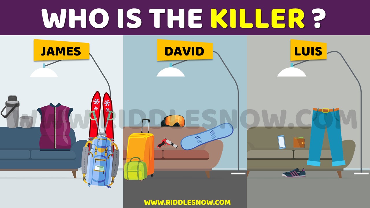 WHO IS THE KILLER hard riddles riddlesnow