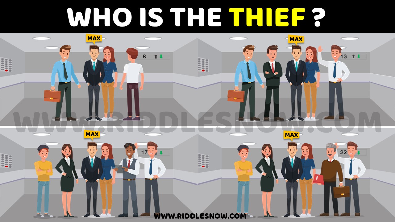 WHO IS THE THIEF riddlesnow.com