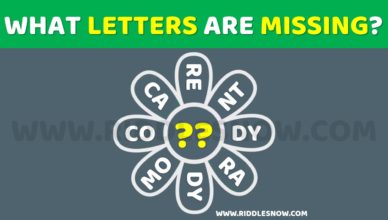 What letters are missing BRAIN TEASERS RIDDLESNOW.COM