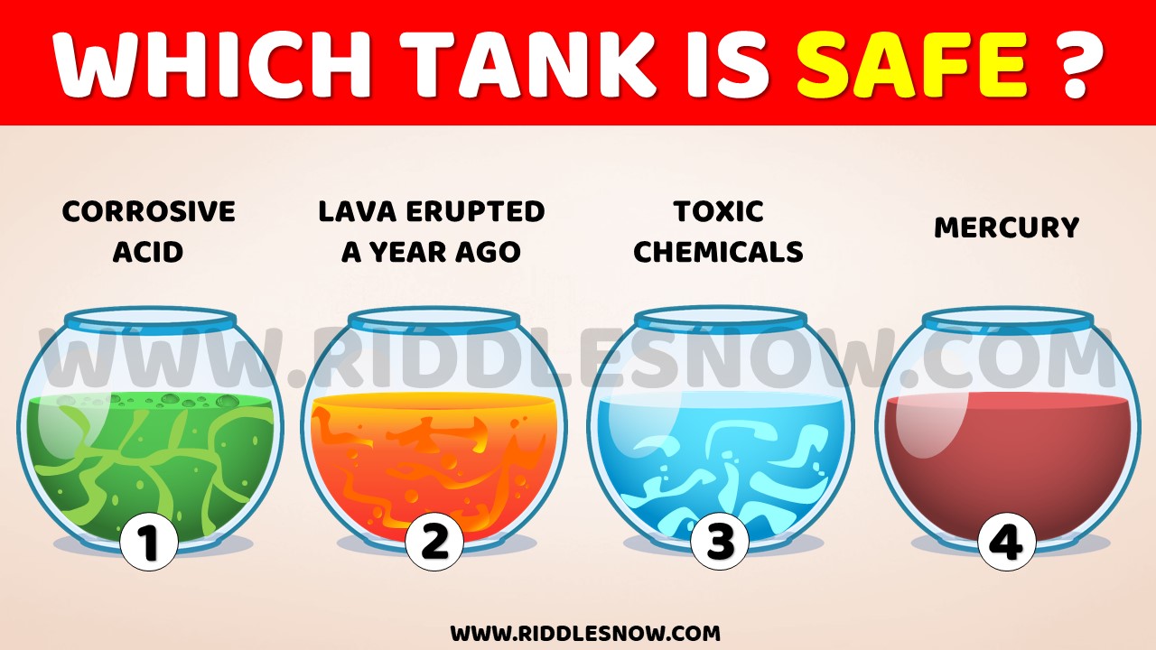WHICH TANK IS SAFE RIDDLESNOW.COM