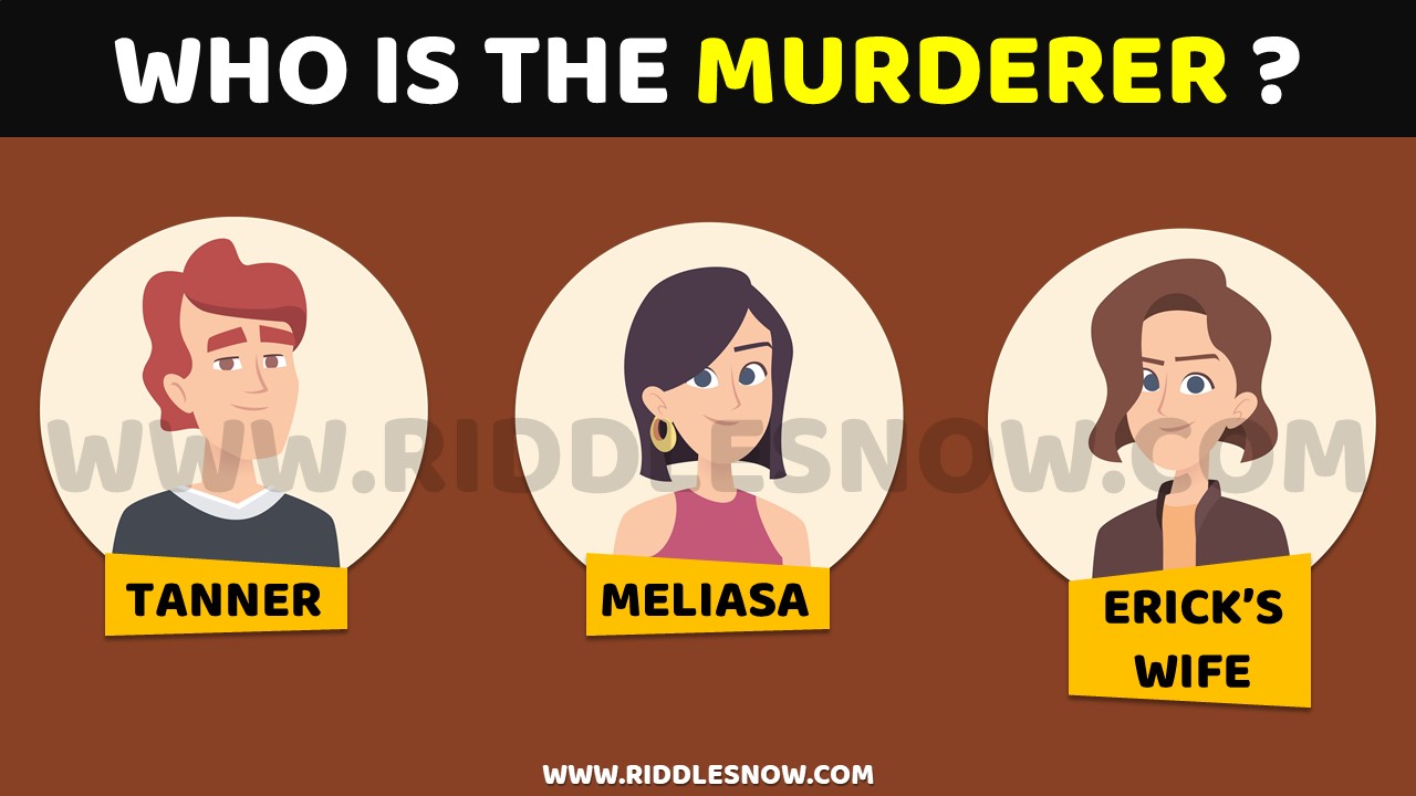 WHO IS THE MURDERER riddlesnow.com