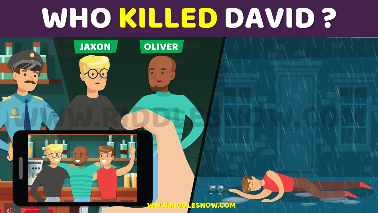 WHO KILLED DAVID www.riddlesnow.com Tricky Riddles With Answers For Kids And Adults