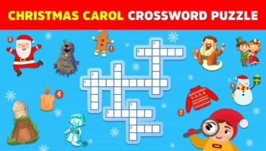 christmas carol crossword puzzle www.riddlesnow.com